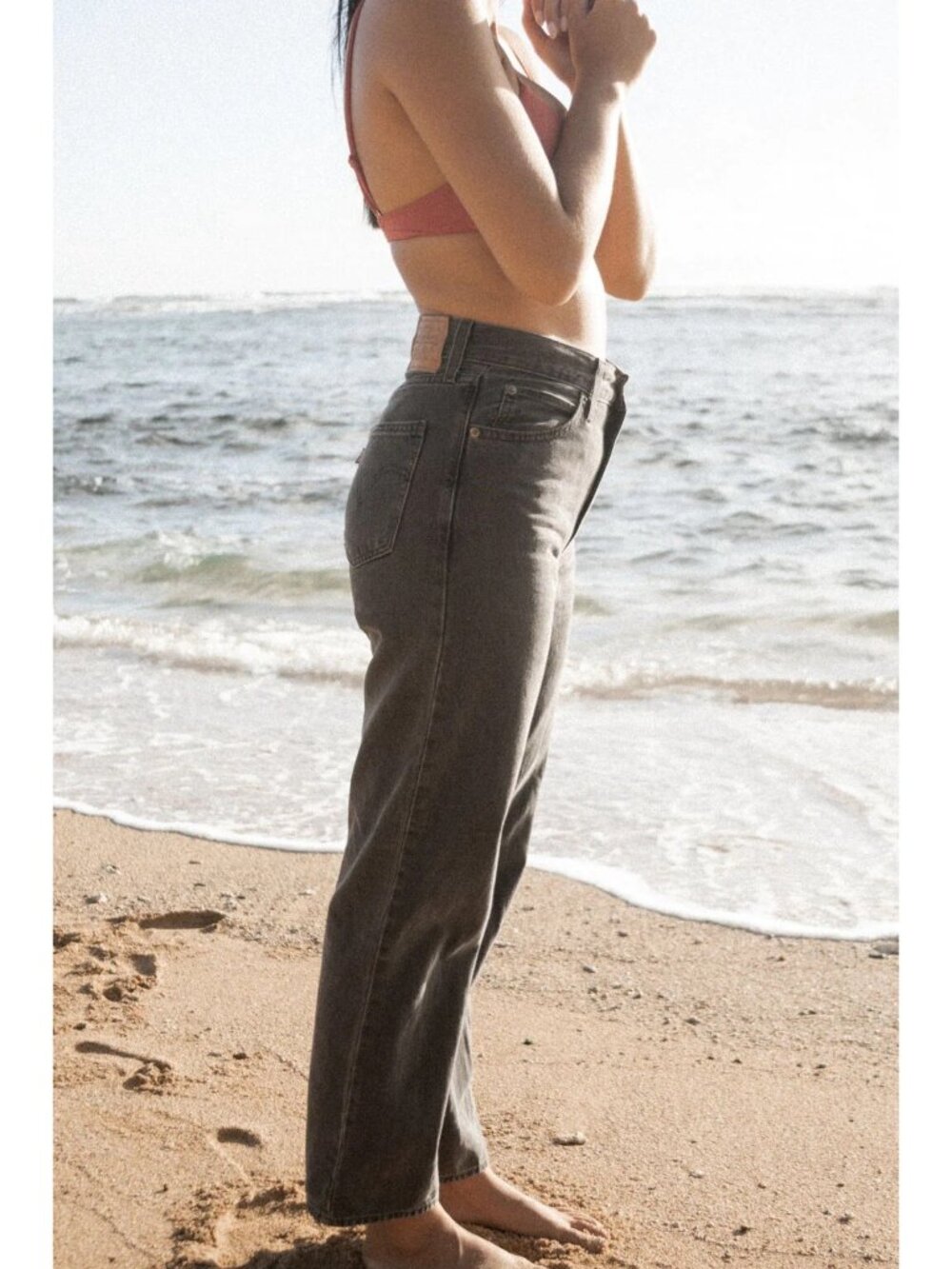 Levi's Dad Jeans Rad Dad Faded Black View 4